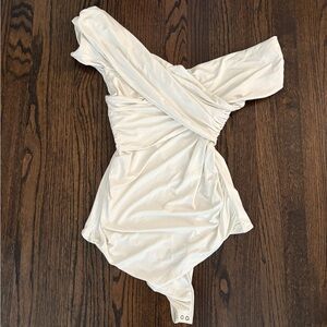 Abercrombie & Fitch Cream Bodysuit